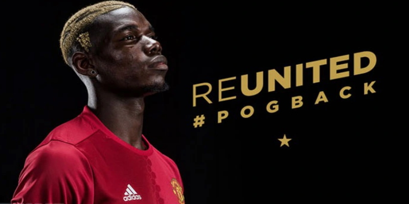 Paul Pogba quay lại với Man United