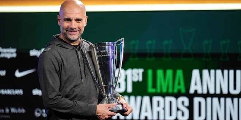HLV Pep Guardiola giành giải thưởng cao quý từ LMA